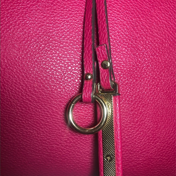 SOLD!!! Justfab Pink Satchel Purse - Picture 4 of 6